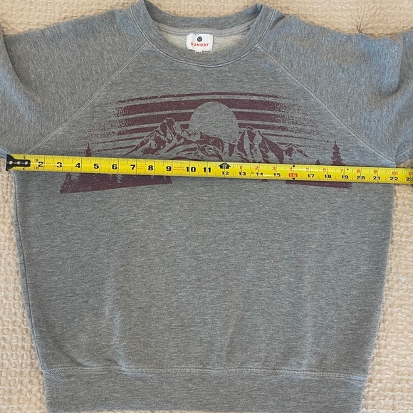 Sundry Mountains Sweatshirt Size 1 (Small) Vintage Soft Feel - Picture 4 of 8